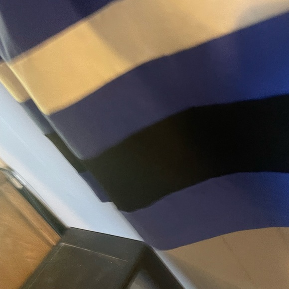 Cynthia Rowley Size Medium Womens Dress sleeveless Blue White Black Excellent - Picture 5 of 7